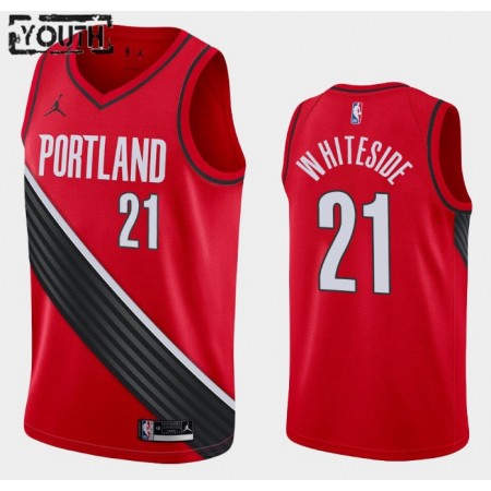 Dres Portland Trail Blazers Hassan Whiteside 21 2020-21 Jordan Brand Statement Edition Swingman - Dječji